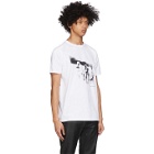 Eastwood Danso SSENSE Exclusive White and Black Graphic Print T-Shirt