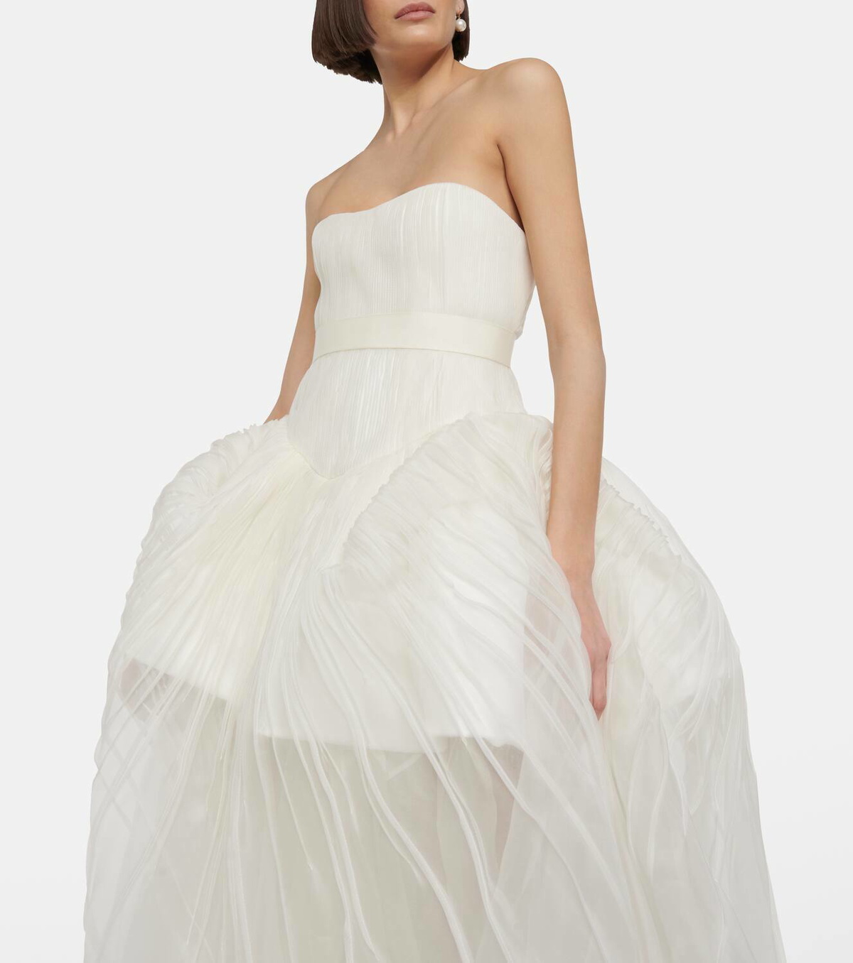 Danielle Frankel Bridal Emory silk organza gown