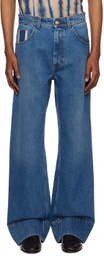 Wales Bonner Blue Miles Jeans
