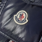 Moncler Men's Maury Logo Popover Hooded Down Jacket in Navy