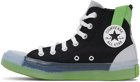 Converse Black & Grey Dramatic Nights All Star CX Hi Sneakers
