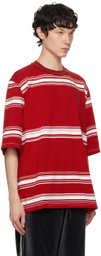 Camiel Fortgens Red & White Big T-Shirt