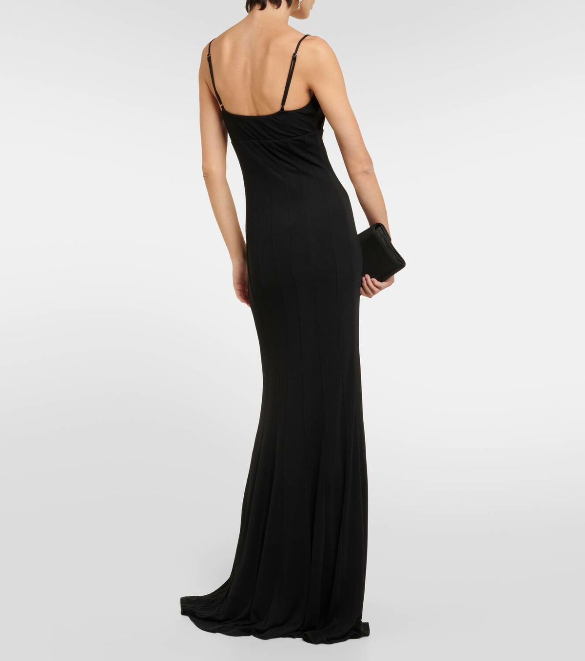 Staud Lauren jersey maxi dress Staud