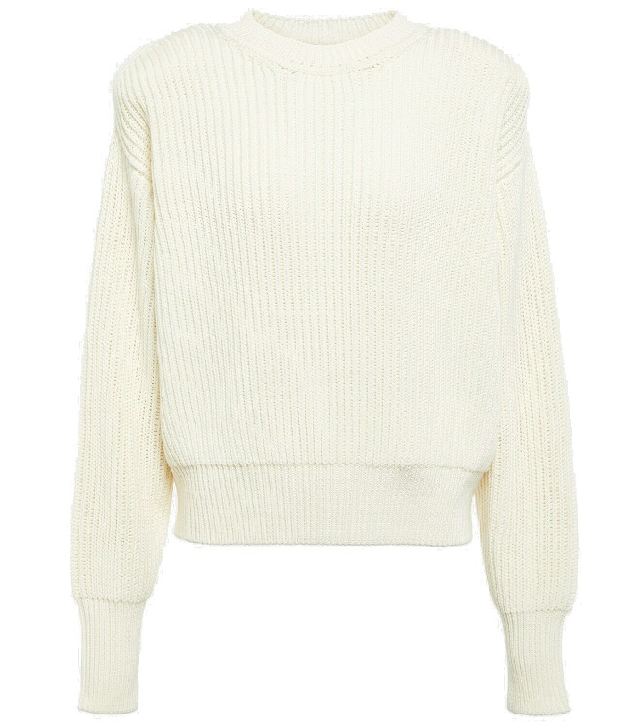 Photo: Wardrobe.NYC - x Hailey Bieber HB virgin wool sweater