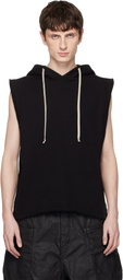 Rick Owens DRKSHDW Black Temple Tunic Hoodie