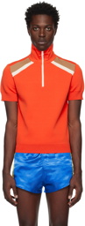 Wales Bonner Orange Harp Polo