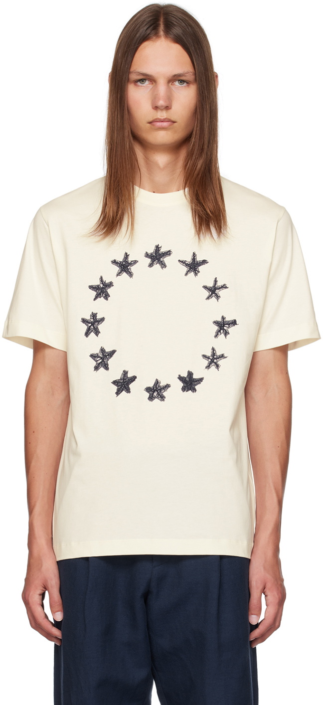 Études Off-White Wonder Painted Stars T-Shirt Etudes