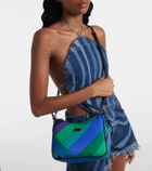 Pucci Yummy leather-trimmed shoulder bag