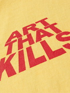 Gallery Dept. - ATK Printed Cotton-Jersey T-Shirt - Yellow