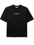 Acne Studios - Extorr Logo-Appliquéd Cotton-Jersey T-shirt - Black