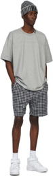 adidas x IVY PARK Grey Allover Print Shorts