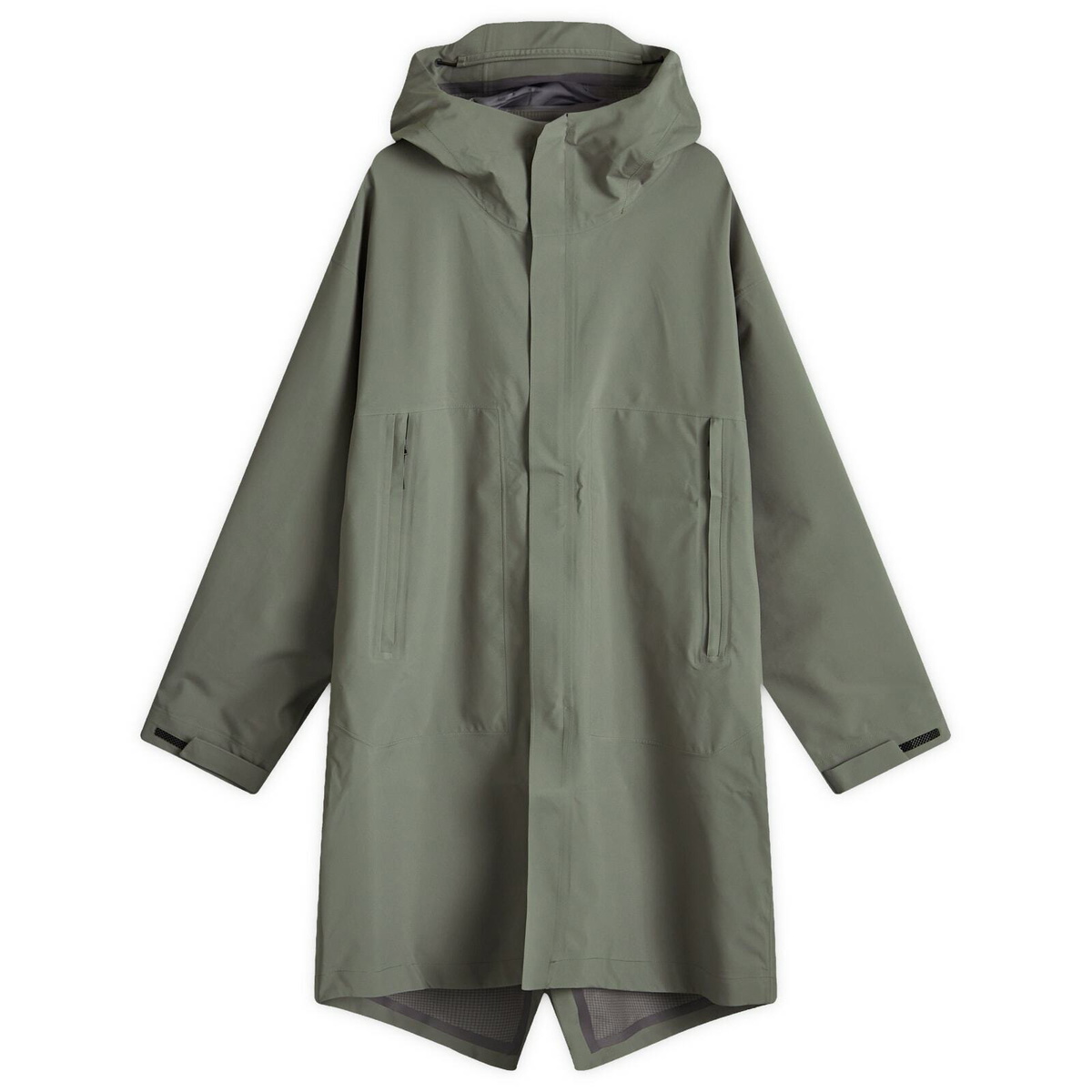 Bleu de Paname Gabardine Fishtail Parka Bleu de Paname