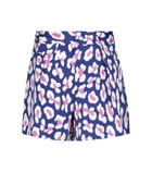 Diane von Furstenberg - Edria animal-print high-rise shorts