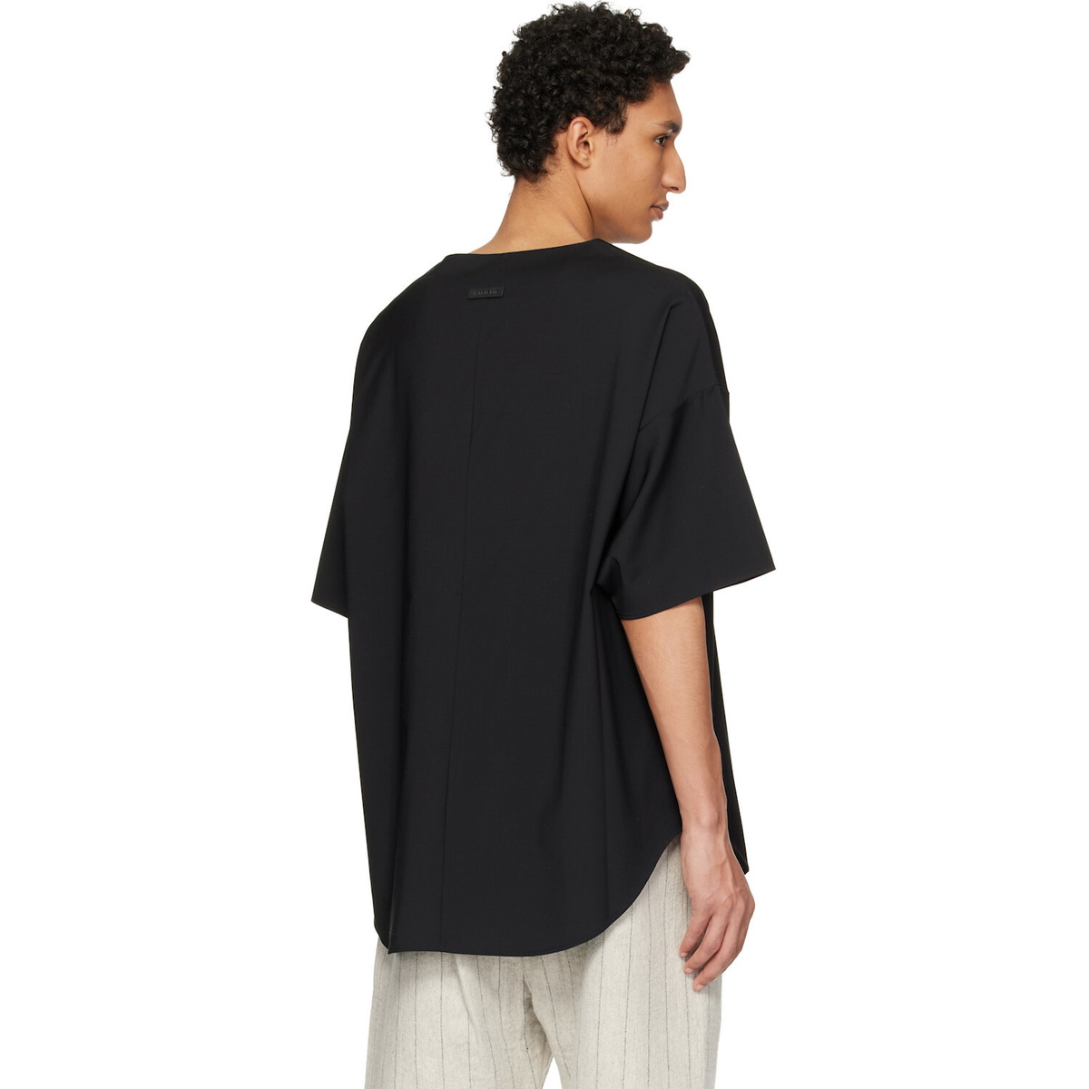 Fear of God Black Relaxed S/S T-shirt