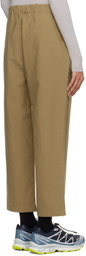 Goldwin Khaki One Tuck Pants