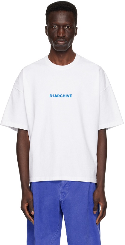 Photo: B1ARCHIVE White Printed T-Shirt