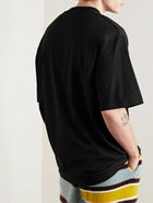 Acne Studios - Enrik Oversized Printed Cotton-Jersey T-Shirt - Black