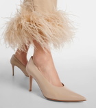 Gianvito Rossi Robbie leather pumps