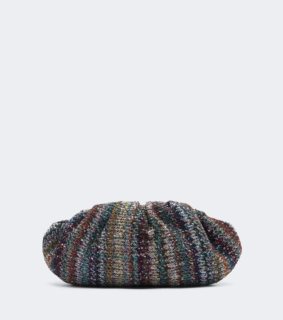Missoni Sequined knitted clutch