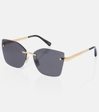 Bvlgari Tubogas cat-eye sunglasses