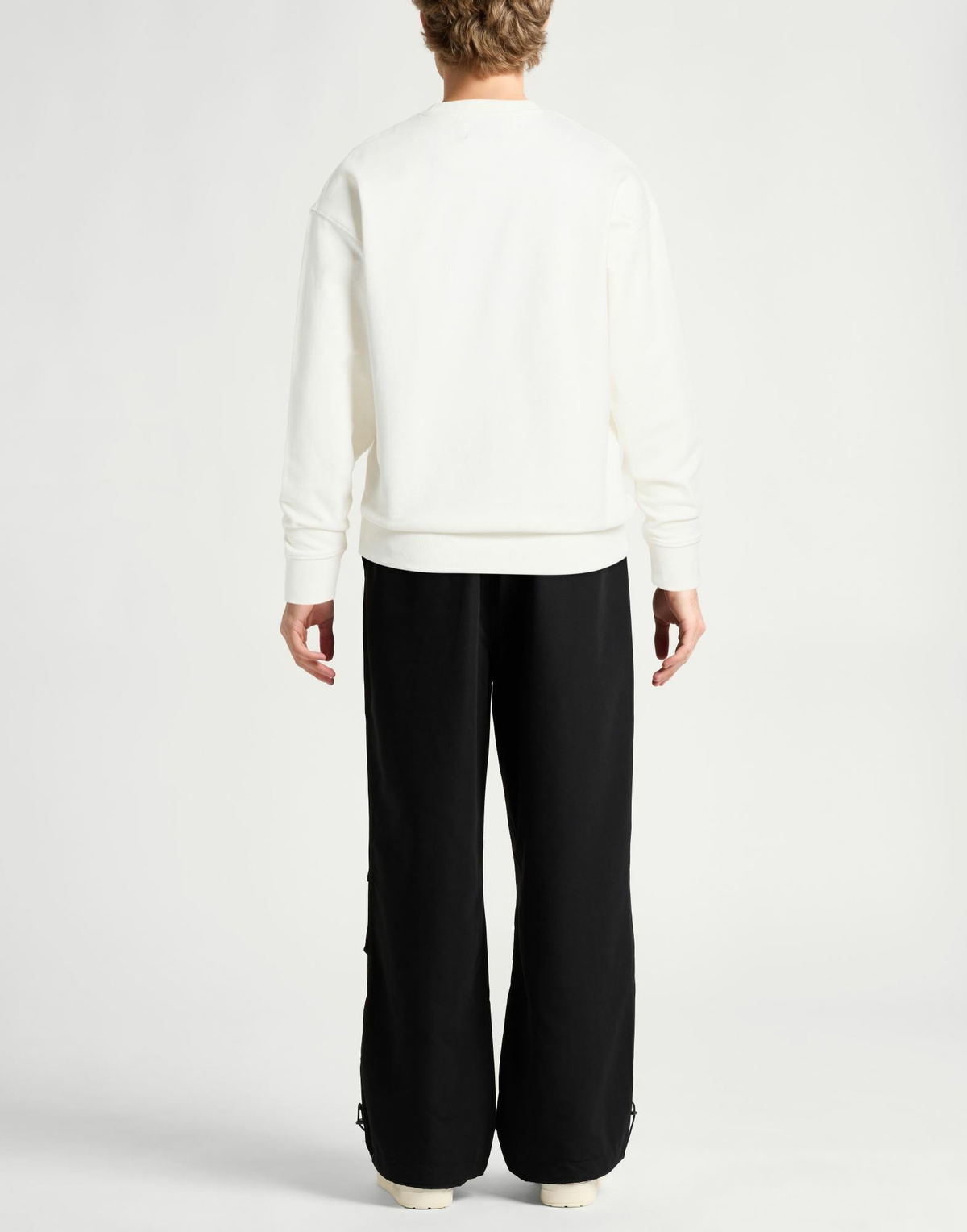 Shoe Mens Sweatshirt in White