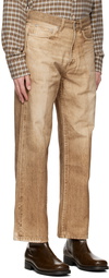 Our Legacy Khaki Digital Dual Jeans