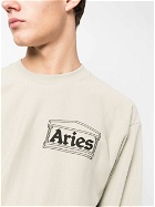 ARIES - Logo Cotton Sweatshirt
