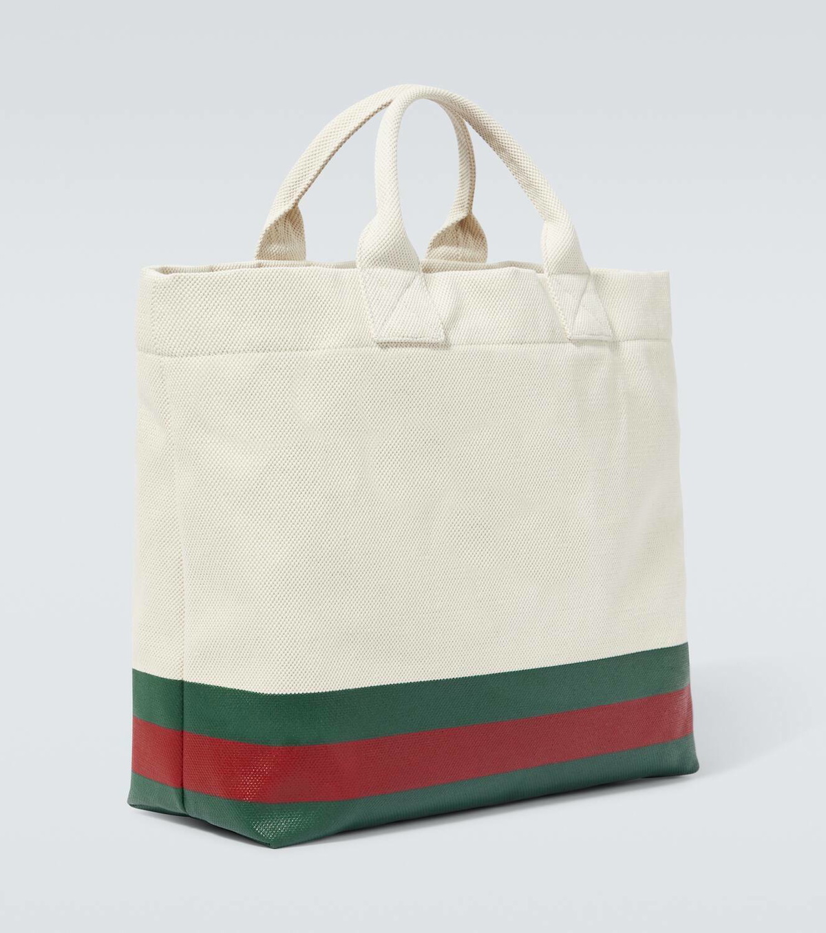 Gucci Logo canvas tote bag