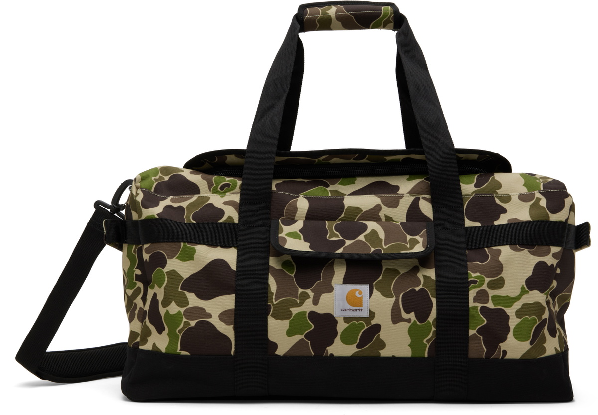 Carhartt Work In Progress Green Jack Duffle Bag