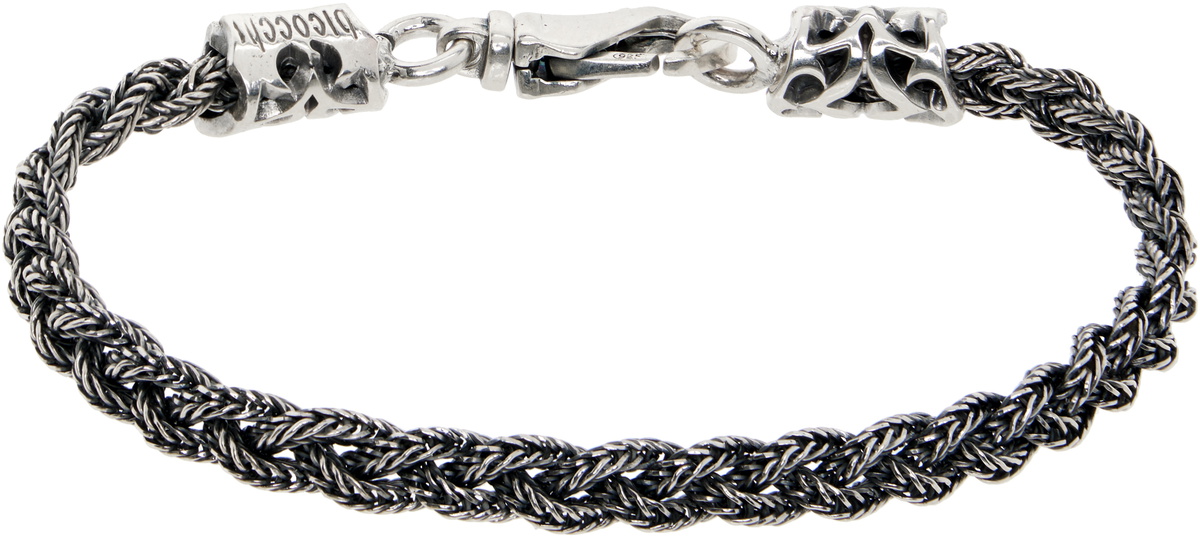 Emanuele Bicocchi Tiny Fishtail Braid Bracelet