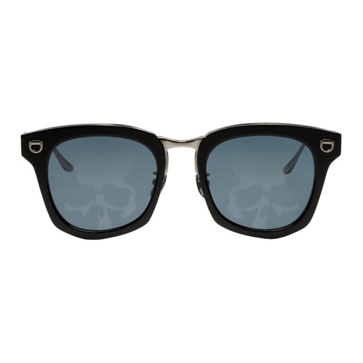 Photo: mastermind WORLD Black and Silver MM002 Sunglasses