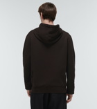 Lanvin - Embroidered cotton hoodie