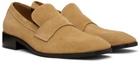 Wales Bonner Beige Suede Loafers