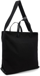 Jil Sander Black Large Tape Tote