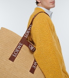 Loewe - Fold Shopper raffia tote bag