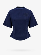 Etro   T Shirt Blue   Womens