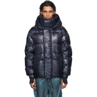 Moncler Grenoble Navy Down Gressan Coat