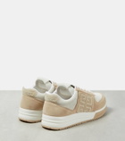 Givenchy G4 suede and leather low-top sneakers