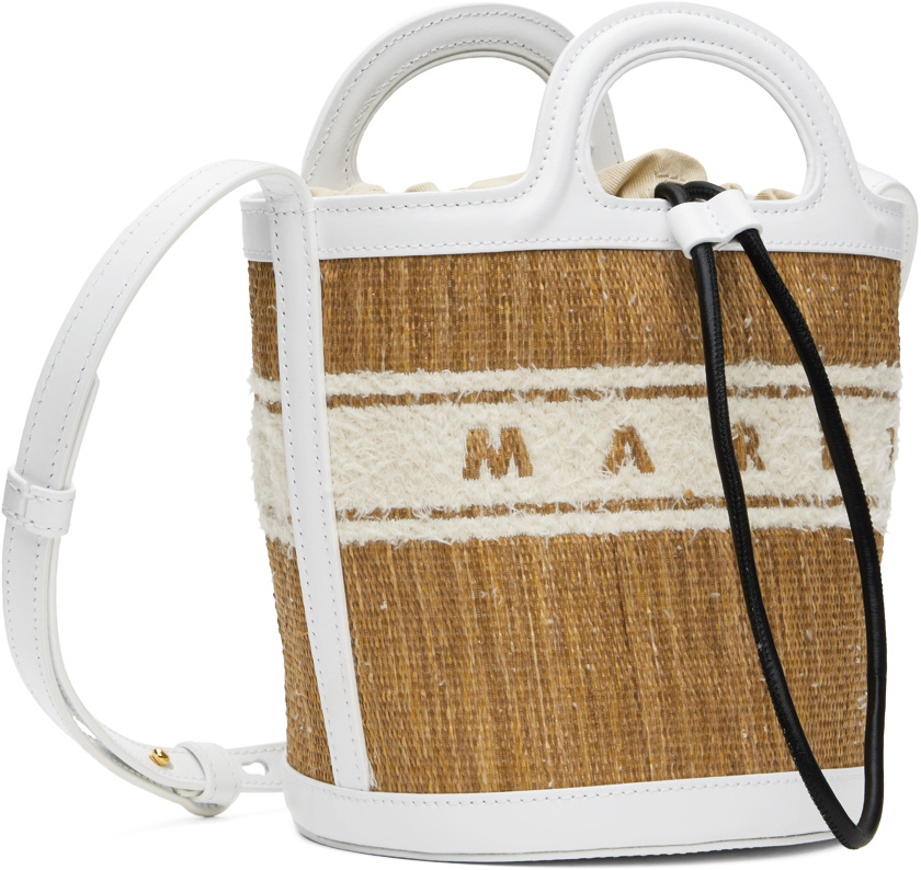 Marni White Tropicalia Mini Bucket Bag Marni Marni White Tropicalia Mini Bucket Bag Marni