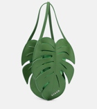 Staud Leaf leather tote bag