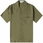 Off-White Men's Arrow Outline Pj Vacation Shirt in Army