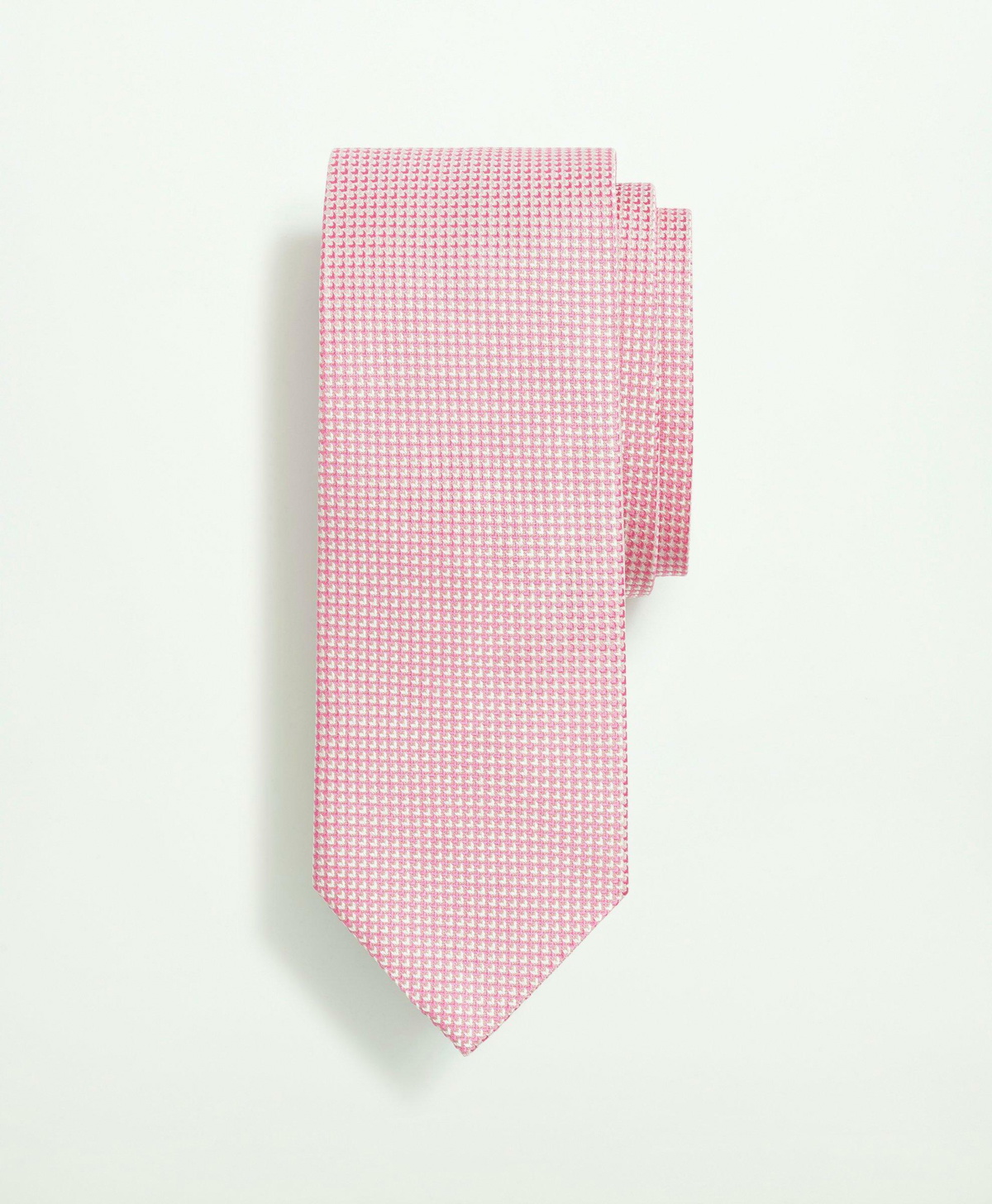 Brooks Brothers Men's Silk Birdseye Pattern Tie | Pink