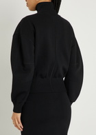 Joseph Sable Milano-knit Bomber Jacket Black