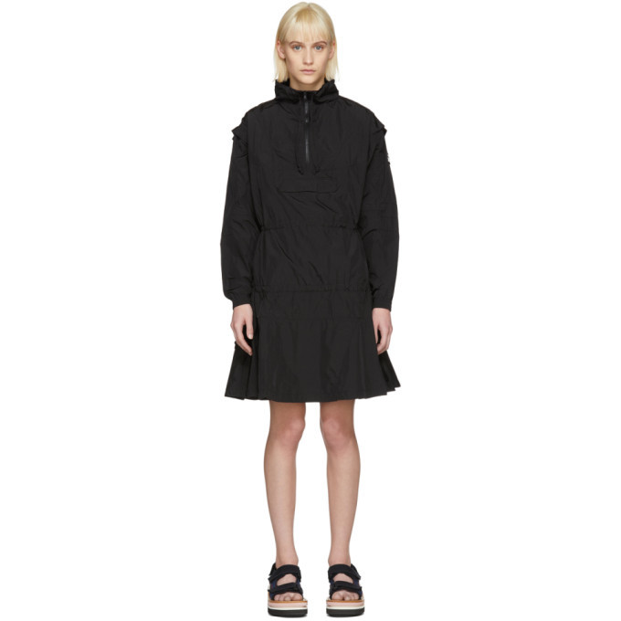 perks and mini dress Perks and Mini Black Over Its Shadow Windcheater Dress Perks and Mini