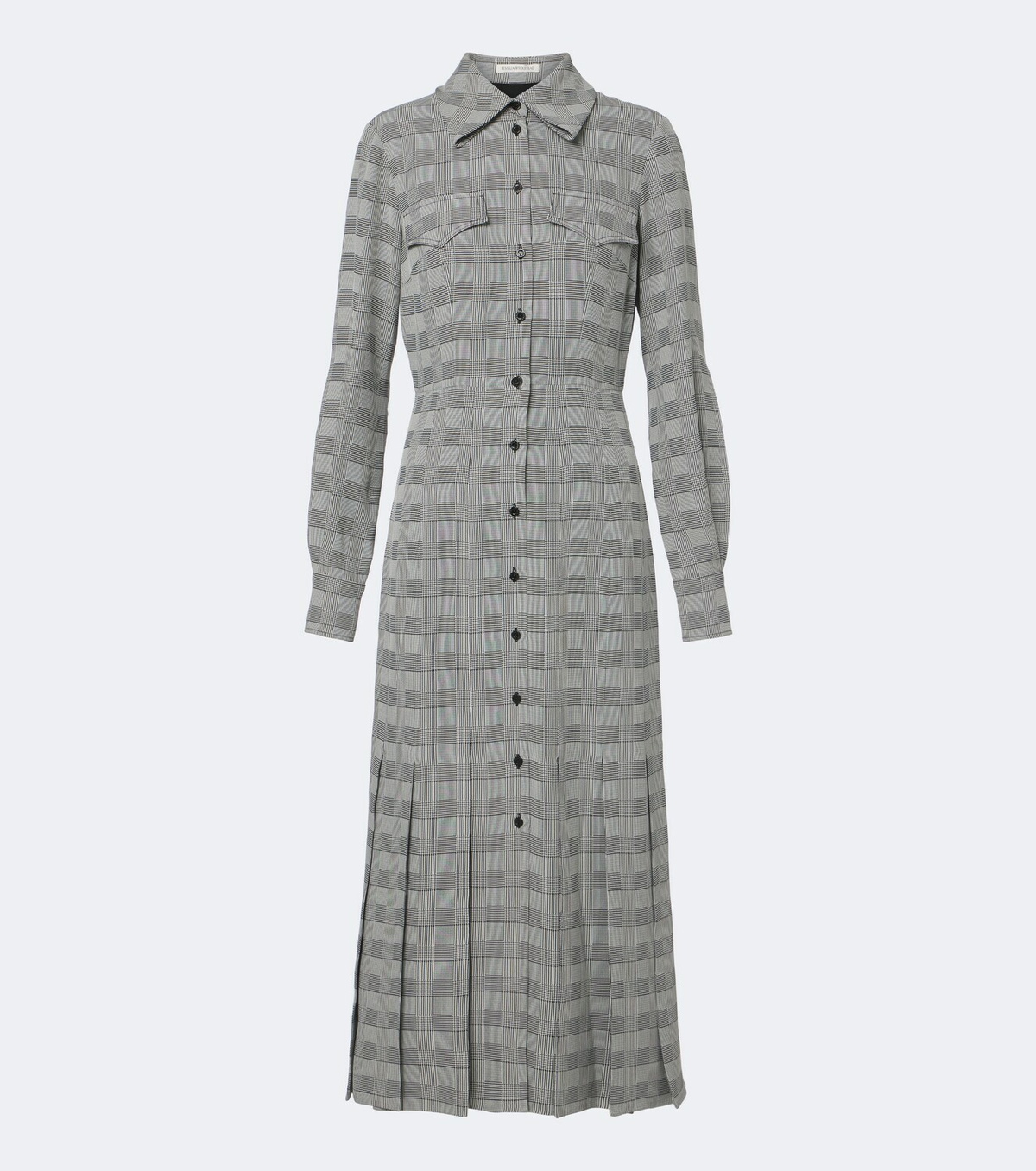 Emilia Wickstead Caliste checked shirtdress