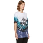 Baja East Multicolor Tie-Dye Horses Logo T-Shirt