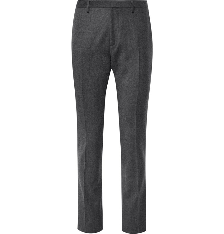 Photo: Paul Smith - Grey Slim-Fit Wool and Cashmere-Blend Suit Trousers - Men - Gray