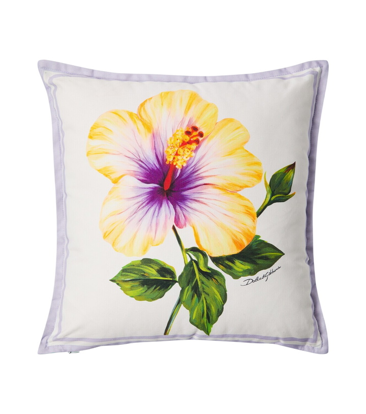 Photo: Dolce&Gabbana Casa Floral silk twill cushion