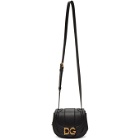 Dolce and Gabbana Black Small DG Amore Bag