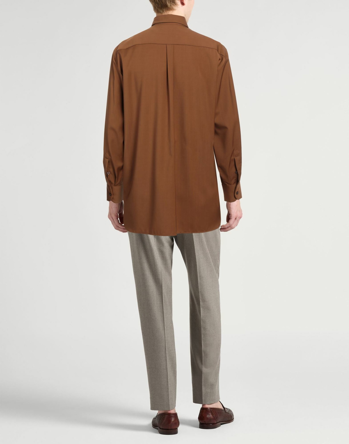 Pt Torino Mens Shirt in Brown